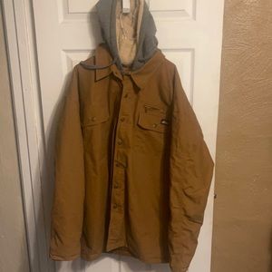 A outside worker jacket